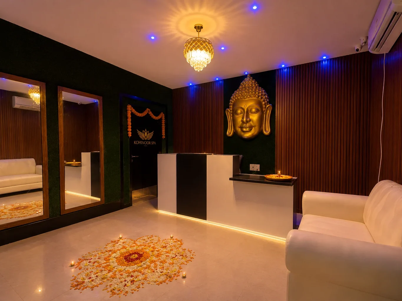 Kohinoor Spa reception