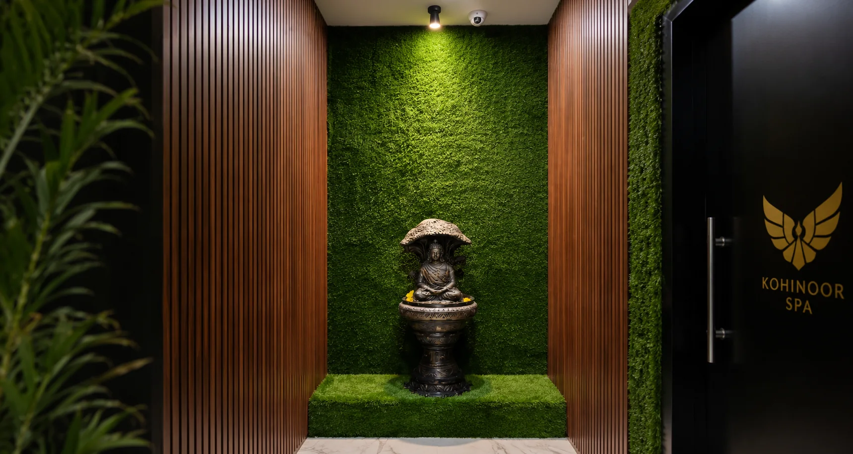Interior wellness alcove at Kohinoor Spa Secunderabad
