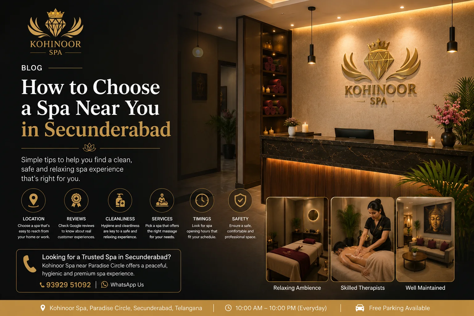 How to Choose a Spa Near You in Secunderabad